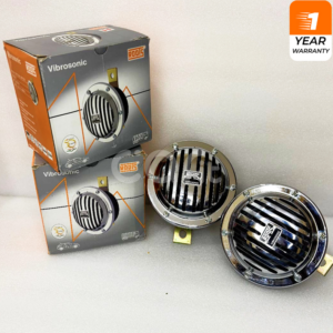 ROOTS Vibrosonic Superior Horn Set (12V) – universal car fit | Weather resistant | 1-Year Warranty